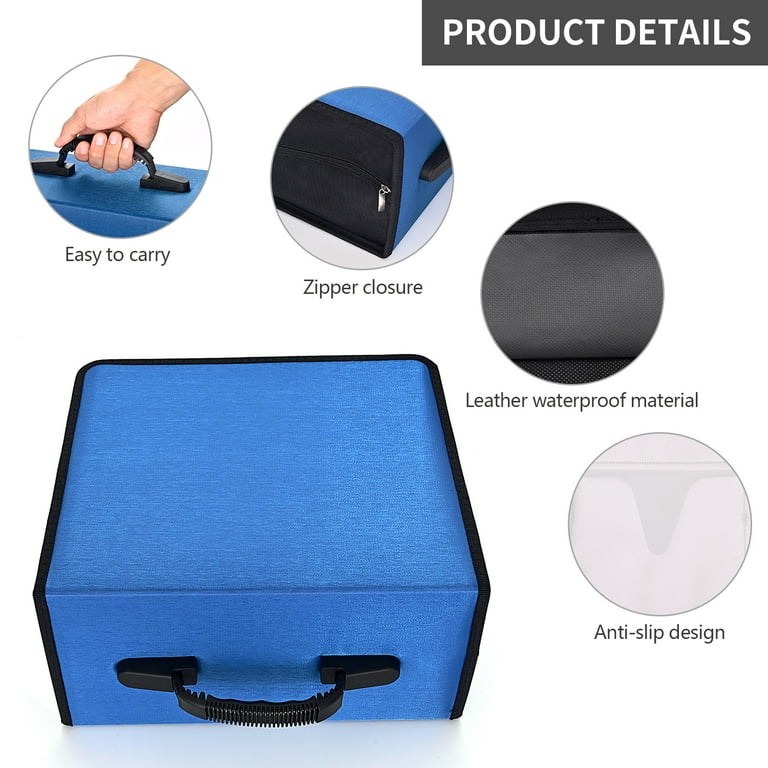 Large Capacity CD/DVD Carrier, 432 Discs, Nylon Storage