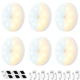 thumbnail image 1 of Luz Nocturna Led KIWOP Luz Blanca 6000k & Cálida 3000k con Sensor de Movimiento Recargable Usb Diseñ, 1 of 7
