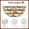 thumbnail image 3 of Defioc Funny Chicken for Christmas Tree Skirt Snowman Xmas Tree Skirt Farmhouse Christmas Decorations Tree Mat for Holiday Party Decor-30", 3 of 6