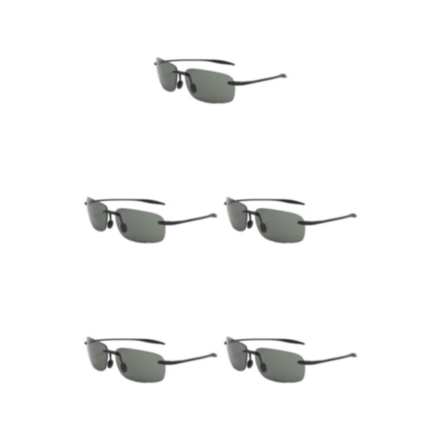 Jumpingount Gafas de sol sin marco Cortavientos Antideslumbrante Gafas de sol de conducción multifuncionales Gafas de sol deportivas Piezas de Type2 NO2