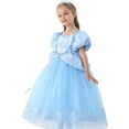 thumbnail image 4 of Vestido de princesa Cenicienta, diseño lindo e interesante, vestido de niña, peinado navideño, moda de moda, 4 of 5