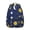 Sun and Moon, variant on Snake and Hand Gothic Pattern Backpack for School, Cute School Bag with Adjustable Shoulder Straps and Padded Back, 15.3"x11"x7.1"