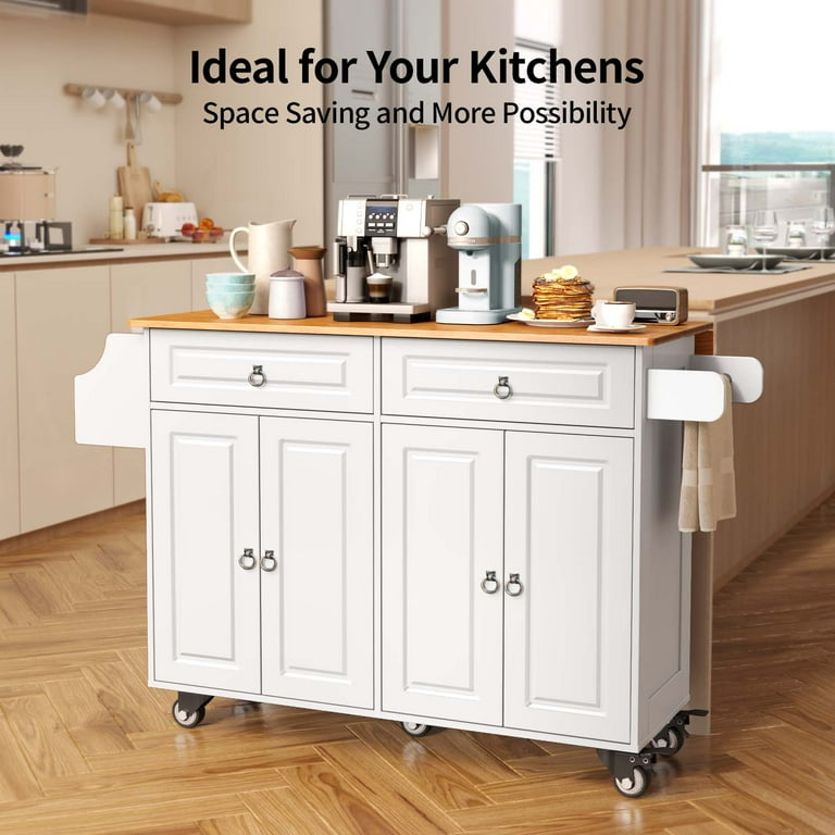 Portable Kitchen Island Cart