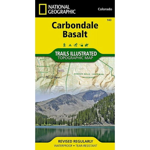 National Geographic Trails Illustrated Map: Carbondale, Basalt Map (Other)