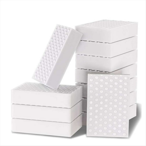 36 Esponjas Mágicas de Alta Densidad Comprimidas para Limpieza de Melamina, Borradores para Cocina, Baño, Sofá, Limpieza