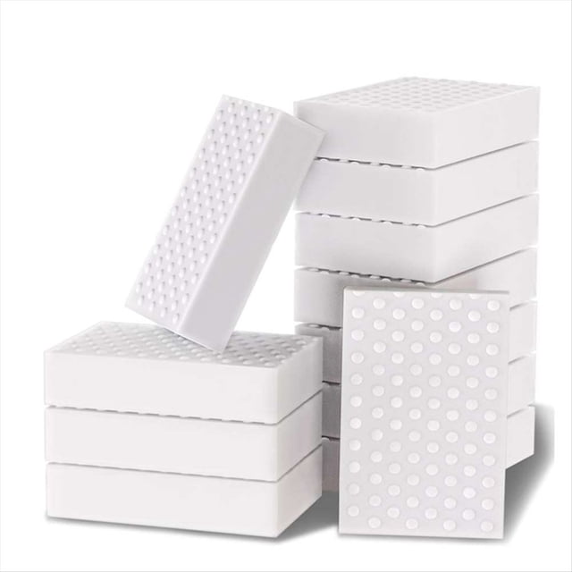 36 Esponjas Mágicas de Alta Densidad Comprimidas para Limpieza de Melamina, Borradores para Cocina, Baño, Sofá, Limpieza