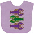 thumbnail image 3 of Inktastic Mardi Gras Celebration Funny Crawfish Boys or Girls Baby Bib, 3 of 4