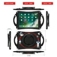 thumbnail image 4 of TECH CIRCLE iPad 10th Generation Case 2022,360°Rotating Stand Multi Functional Handle Ring Heavy Duty Shockproof Rugged Protective Case with Shoulder Strap iPad 10th Generation Case for Kids, Black, 4 of 8