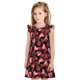 thumbnail image 1 of Fotbe Ladybugs and Red Hearts Vestido de Dormir para Niñas de 3 a 10 Años, Mangas Cortas, Estilo Princesa, Pijama Camisón con Mangas Voladas-Small, 1 of 6