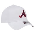 thumbnail image 3 of Men's New Era White Atlanta Braves TC A-Frame 9FORTY Adjustable Hat, 3 of 5