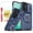 Blue, variant on Kryonix for Samsung Galaxy A27 5G 6.7'' Case with Tempered Glass Screen Protector,Slide Camera Cover,Dual-Layer Hybrid Shockproof Magnetic Ring Holder,Rugged Slim Cell for Women Men,Red