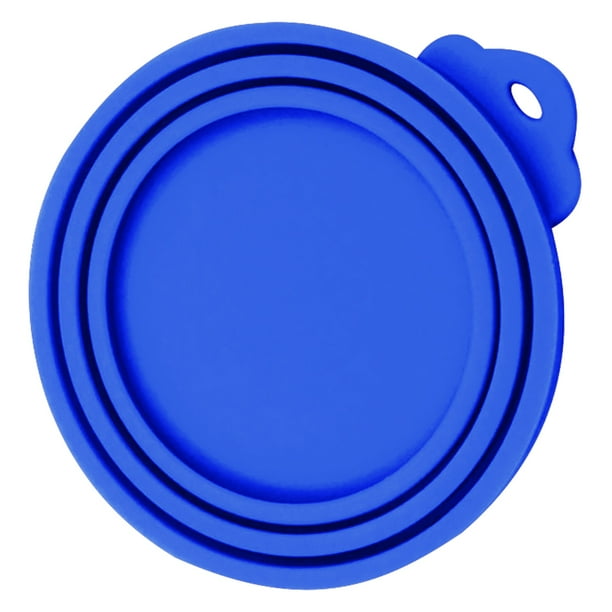 Billuyoard Tapa portátil de silicona para perros y gatos, tapa enlatada para alimentos para mascotas, tapas de mantenimiento fresco, universales para tres Suministros para perros No.03 Billuyoard PT000292-03