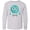 AC-Heather Grey, variant on Furry Monster, Little Monster, Blue Monster Long Sleeve Youth T-Shirt