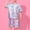 Silver, variant on Boys Performance Costumes Metallic Sequin Short Sleeve Tops Shorts Sets Silver 6-7 Years