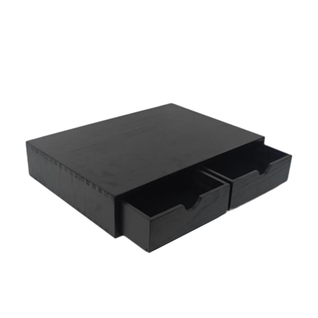 GROWTH TANK Coffee Pod Storage Box Coffee Capsule Organizer for Bar Kitchen Counter Home Black
