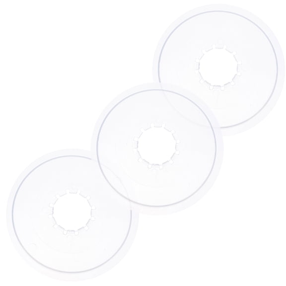 NIAIZEK 3-Pack Plastic Wheel Covers for Mountain Bikes, Weather-Resistant, Easy Installation Bike Accessories