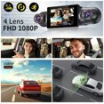 thumbnail image 3 of VONKY 4 Channel Vehicle Camera Car DVR Video Recorder Driving Recorder DVR Dash Cam 360° Rotatable Camera 64GB, 3 of 6