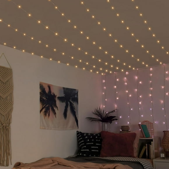 Merkury Ceiling LED Lighting Curtain String Lights