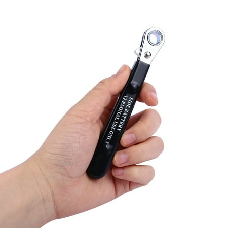 

Ratcheting Wrench 6 Point End Insulated Handle For Side Terminal Battery Or Bolt