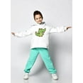 thumbnail image 2 of A Happy Crocodile Hoodie Toddler -Image by Shutterstock,  4 Toddler, 2 of 4
