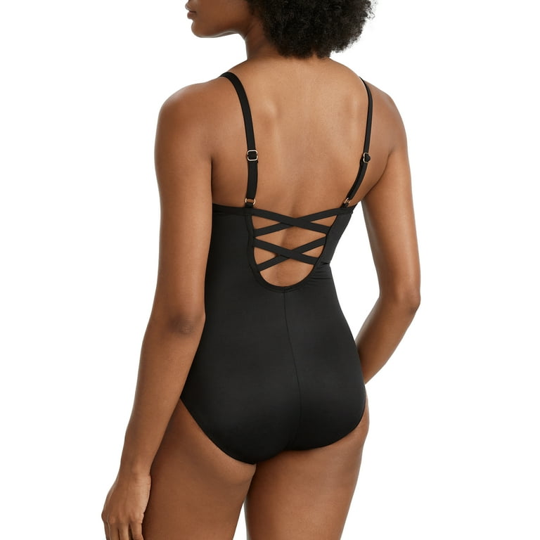 Miraclesuit Petal Pusher Temptation One Piece Swimsuit