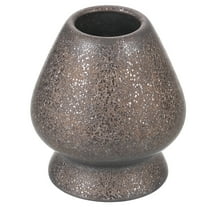 Uxcell Ceramic Chasen Stand 67mm Matcha Whisk Holder Teas Set Whisks Stand Matcha Tea Chasen Holder Black Gold