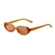 thumbnail image 4 of Gafas de Sol Retro Laurinny Ovaladas con Montura Marrón y Lentes Marrones UV400, 4 of 7