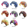thumbnail image 4 of Bonnet de Soins Capillaires pour Femmes, Élégant, à Imprimé Floral, Double Couche, Grand, pour Dormir et Bain, Bandeau, 4 of 8