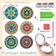thumbnail image 4 of Monederos Diamantes Espejo Diamond Art Mirror Regalos Doble Cara para Mujeres Y Niñas, 4 of 9
