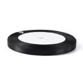 thumbnail image 6 of 1Roll Garment Accessories 1/4 inch(6mm) Satin Ribbon Black 25yards, 6 of 6