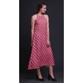 thumbnail image 4 of Bimba Robe de Plage d'Été pour Femmes à Imprimé Floral, Dos Nu, Col Licou – Très Petit, 4 of 6