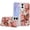 4, variant on For Samsung Galaxy s25 Edge Epoxy Glitter Butterfly Ornaments Design HQ Metal Buttons Hybrid - 2