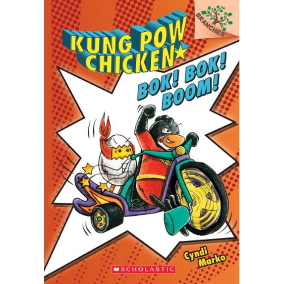 Pre-Owned Bok! Bok! Boom!: A Branches Book (Kung POW Chicken #2): Volume 2 (Paperback) 054561063X 9780545610636