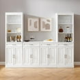 thumbnail image 4 of Crosley Furniture Stanton 3-Piece Sideboard And Bar Cabinet Set, 4 of 17
