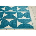 thumbnail image 4 of Nourison Harper Geometric Blue 4' x 6' Area Rug, (4x6), 4 of 6
