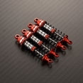 thumbnail image 2 of QualitChoice Smooth Front Rear Shock Absorber For 1/18 Latrax On-Road Vehicles Wear-resistant Red, 2 of 5