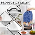 thumbnail image 4 of HELLHERO Butterfly Flower Stylish Kitchen Blender Dust Covers with Foldable Univesal Dust prevent Home Kitchen Indoor, 4 of 6
