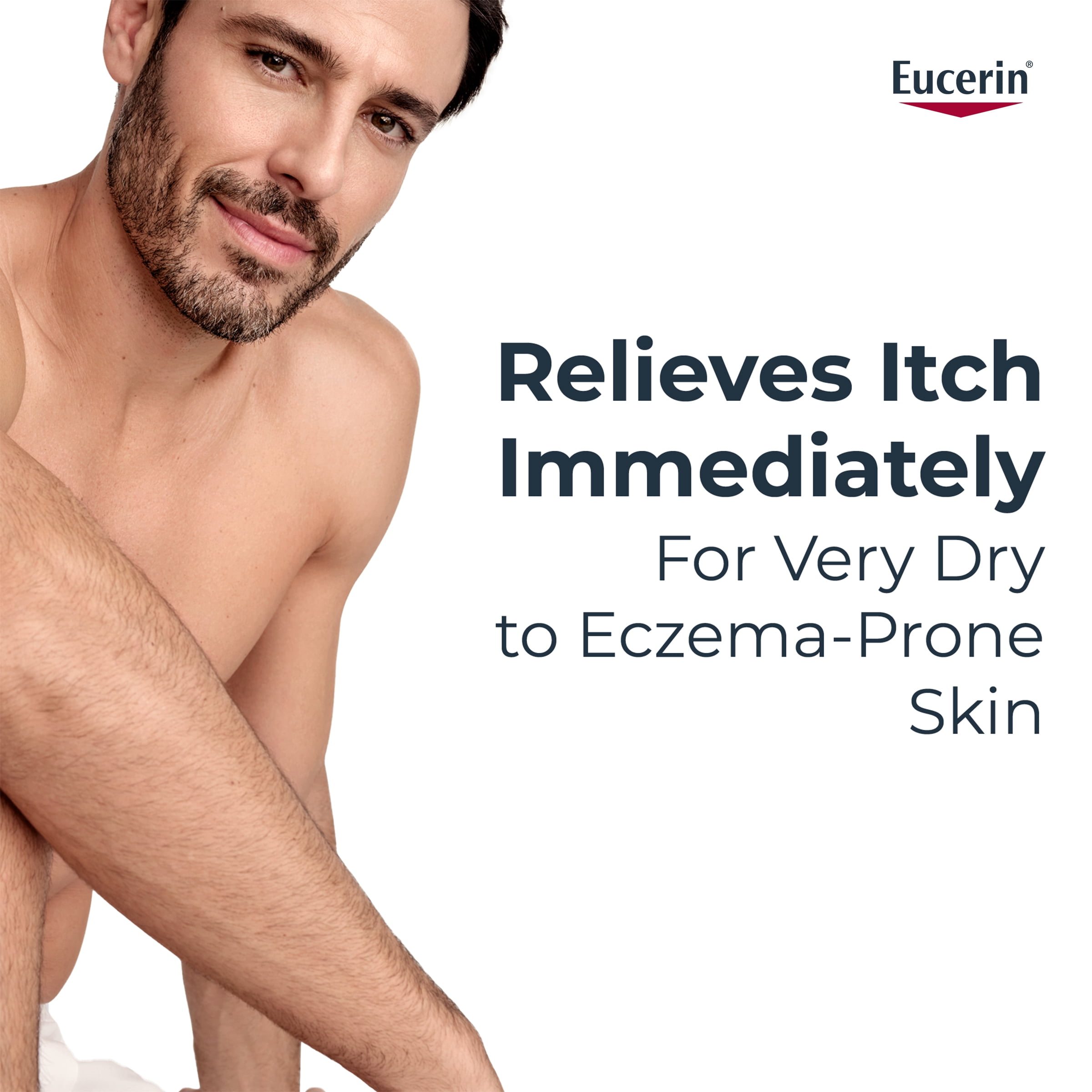 Eucerin Eczema Relief Body Cream for Eczema-Prone Skin, Steroid-Free and Fragrance-Free, Ceramide, Colloidal Oatmeal, 226g