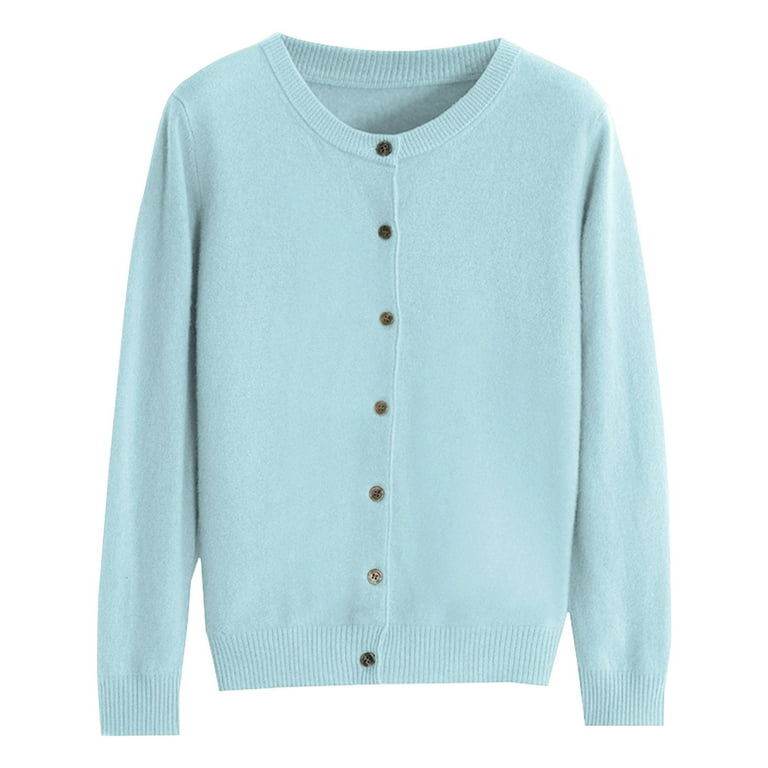 BATONER CHOMA CREW NECK CARDIGAN グレーブルー BATONER CHOMA CREW NECK CARDIGAN グレーブルー