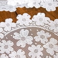 thumbnail image 5 of Heritage Lace DW-1400W-S 14 in. Dogwood Round Doily - White - Set of 4, 5 of 5