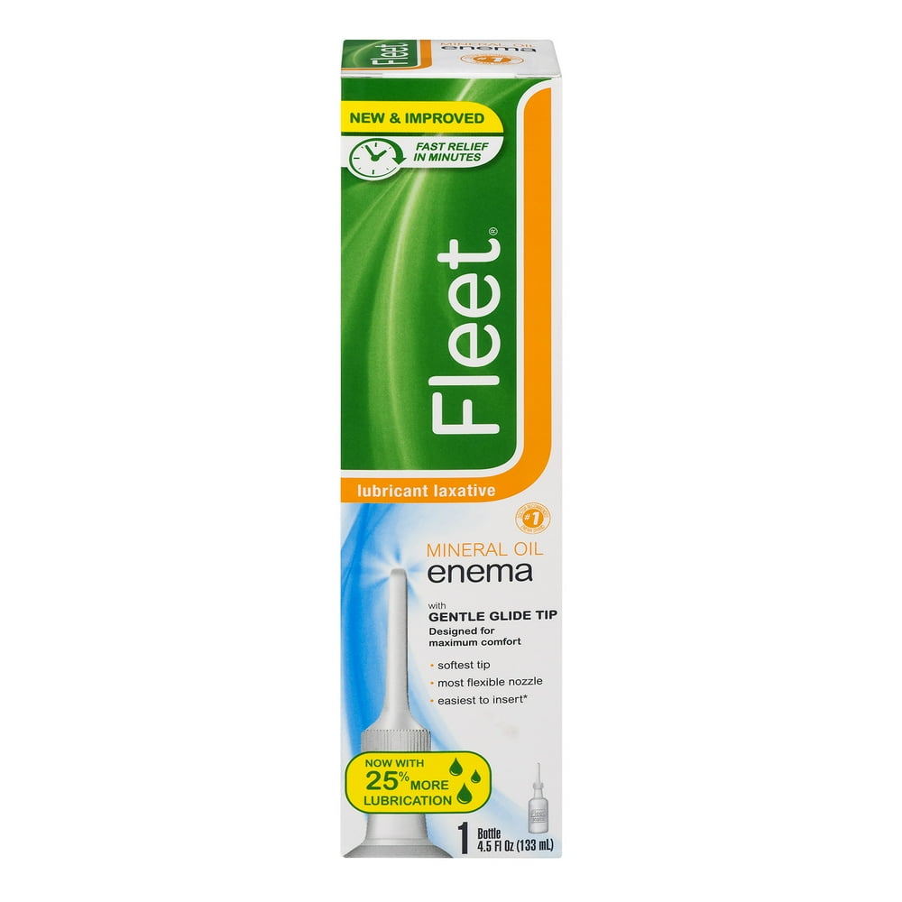 Fleet Mineral Oil Enema, Latex Free 4.5 fl oz