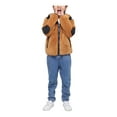 thumbnail image 3 of Rokka&Rolla Boy's Fleece Hooded Jacket, Sizes 4-18, 3 of 9