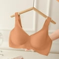 thumbnail image 6 of Hugcore Bras for Women Supportive Wireless Push Up Bra Full Coverage No Underwear Seamless Plus Size for Older Women-Wireless Bras for Women,Gold03,M, 6 of 7