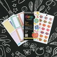thumbnail image 4 of Happy Planner 30 Sheet Teacher Value Sticker Pack, Abstract Silkscreen, 518 Stickers Total, 4 of 5