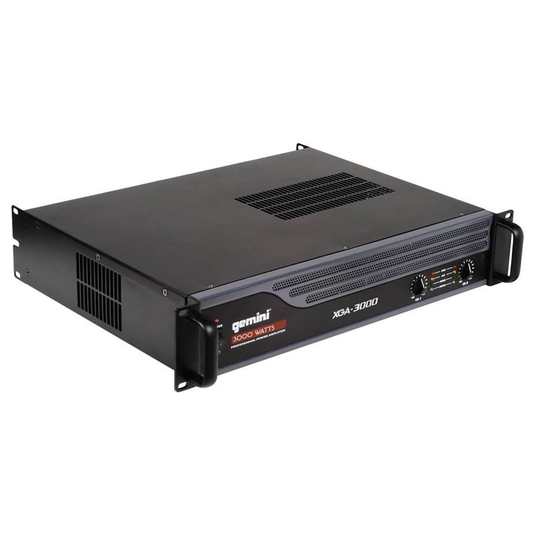 Gemini Sound, Power Amplifier, XGA-3000 3000W, Professional Audio