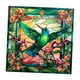 thumbnail image 2 of Colibrí ventana se aferra vidrio se aferra anticolisión extraíble, colorido ventana pegatina ventana calcomanía para oficina, tienda, cafetería, 2 of 8