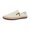 White, variant on Fesfesfes Canvas Shoes for Women Casual Shoes Solid Color Platform Sole Rope Canvas Shoes 38(6.5)