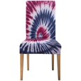 thumbnail image 2 of Funda Protectora de Silla Estiramiento ABPHQTO Patrones Tie Dye Juego de 6, 2 of 4