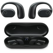 True Wireless Open Ear Bluetooth Earbuds with Rechargeable Case and Sweatproof Design
