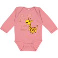 thumbnail image 3 of Inktastic My Grandpa Loves me- cute giraffe Boys or Girls Long Sleeve Baby Bodysuit, 3 of 5